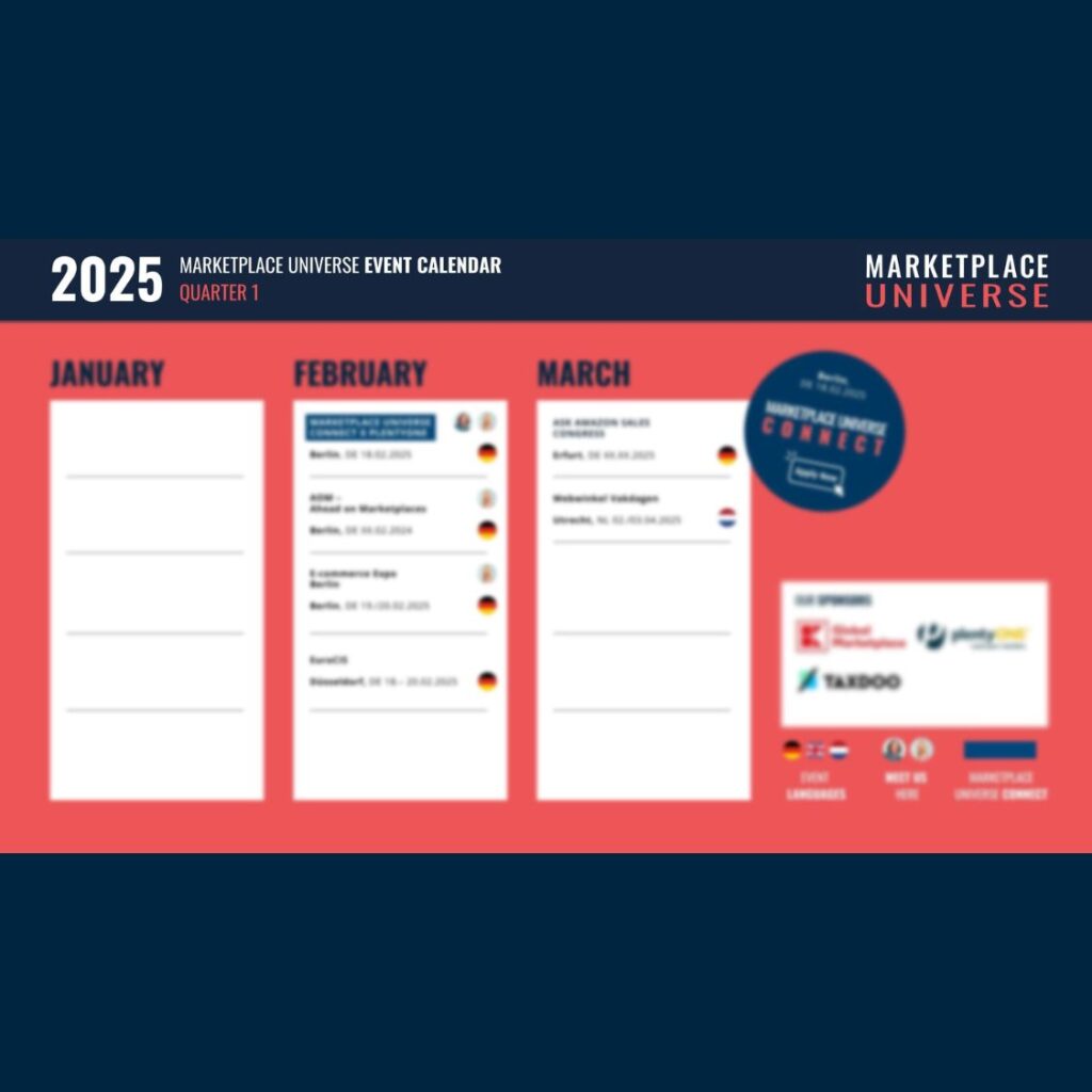 Events Calender 2025 Marketplace Universe