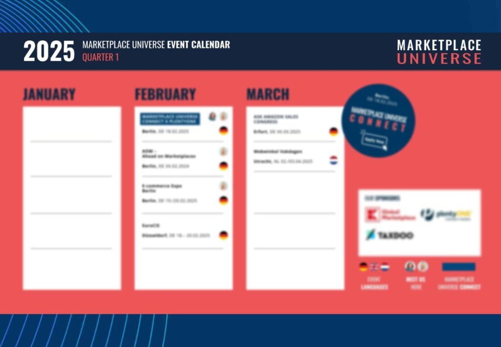 Events Calender 2025 Marketplace Universe