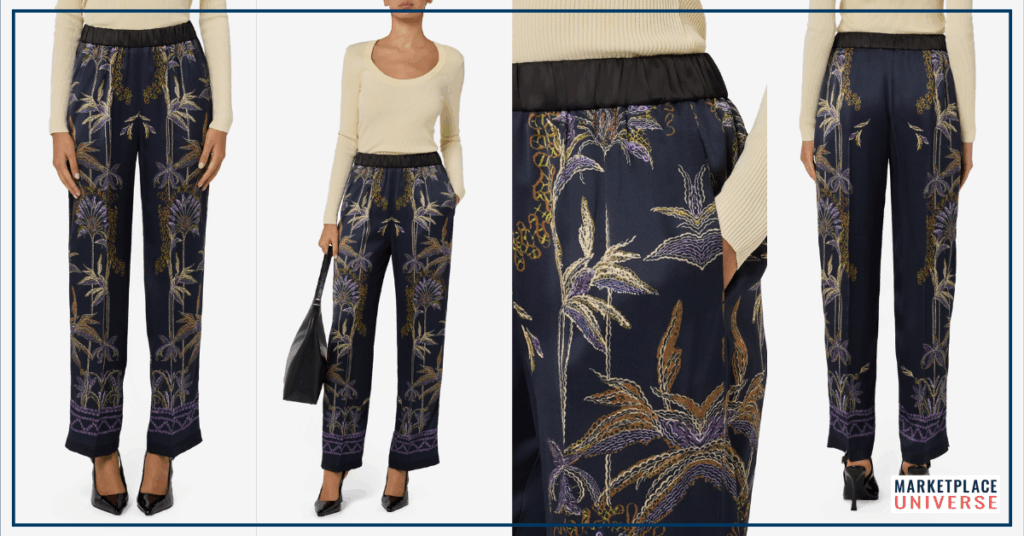Pixelmoda product images for italian retailer Rinascente - women's trousers