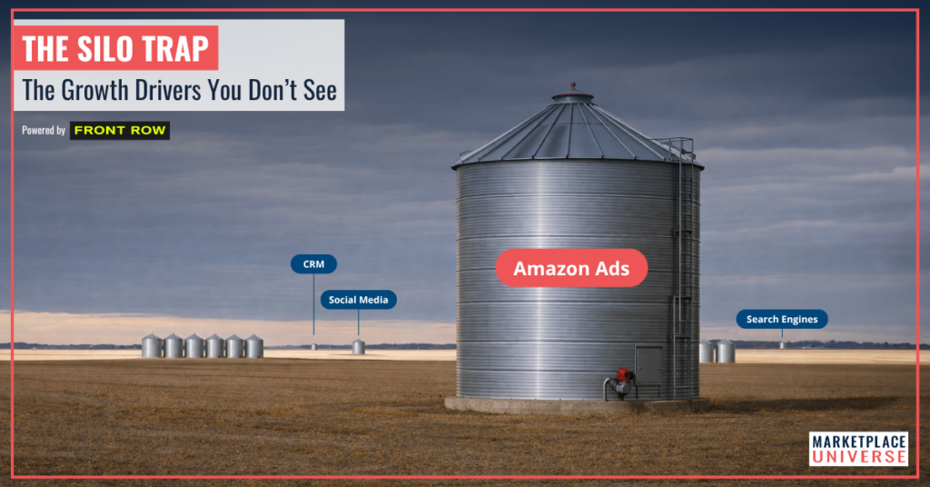 Looking at Amazon statistics only can create a so-called Silo Trap.