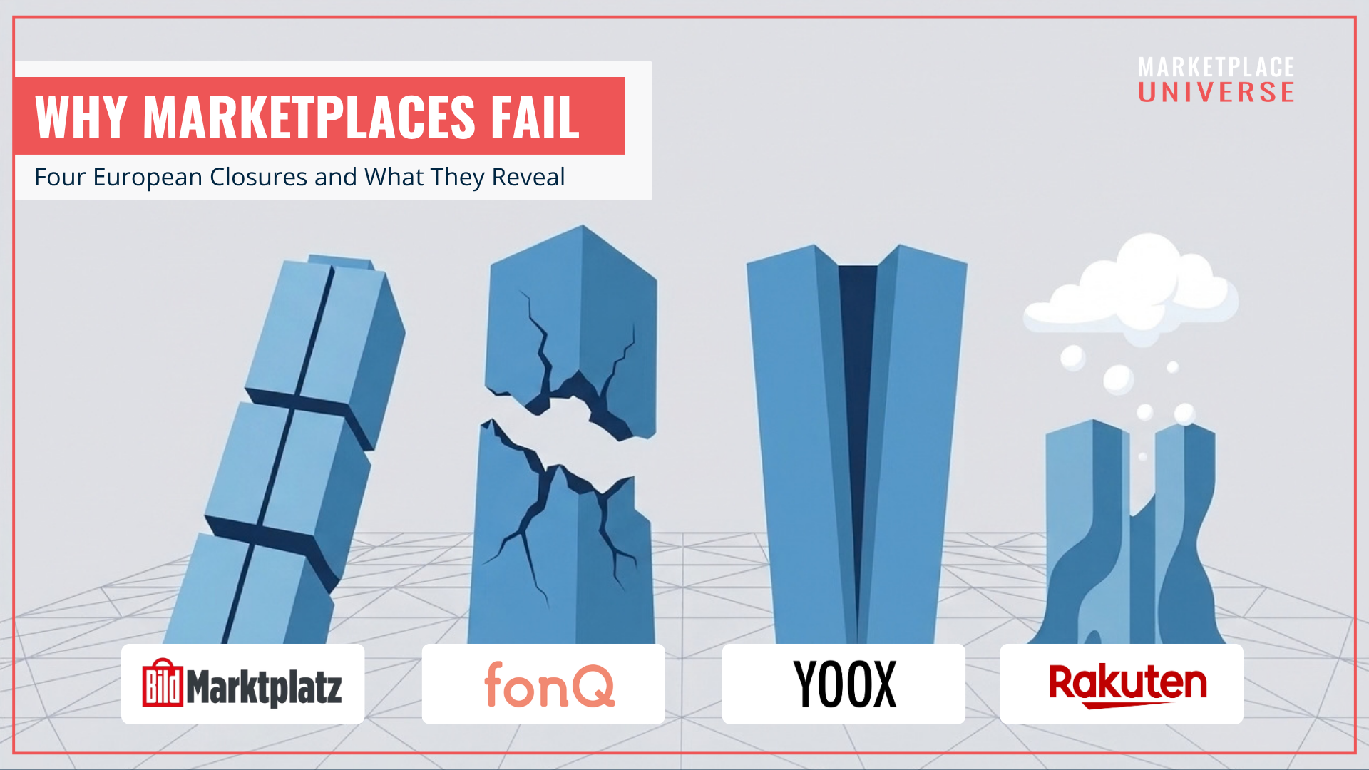 Marketplaces don't always succeed. We took a look at four fallen contestants and what went wrong.